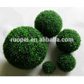 Artificial grass ball for garden decoration